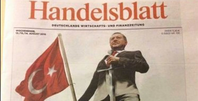 Alman dergisinden alçak kapak