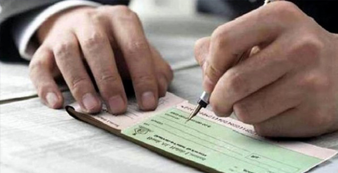 İbraz edilen çekte yüzde 4 düşüş