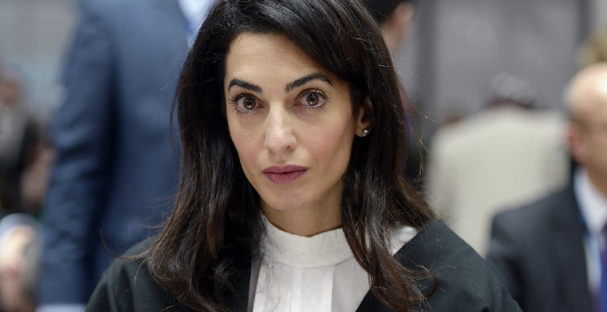 George Clooney'in eşi IŞİD'e karşı hukuk mücadelesi yürütecek