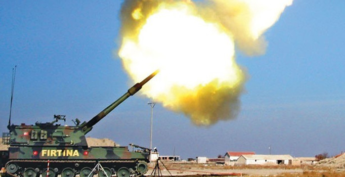 K. Irak'a topçu atışı: 5 terörist etkisiz hale getirildi - Son dakika