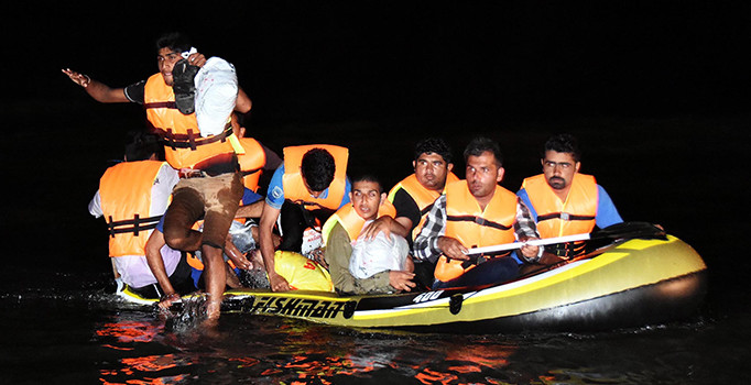 Göçmenlerin umuda yolculuğu son 6 ayın zirvesinde