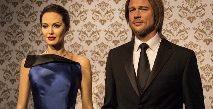 Londra'daki müze Jolie-Pitt çiftini ayırdı