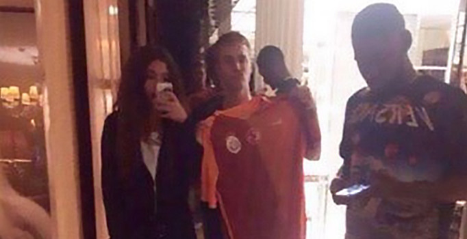 Justin Bieber 'Şampiyon Galatasaray' diye bağırdı