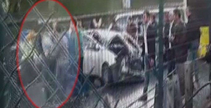 Şemsiye ile şoförü darp eden kişi gözaltında