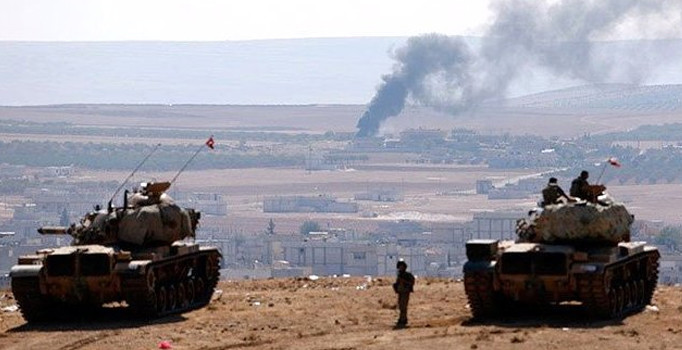 Fırat Kalkanı'nda 33. gün: 69 DAEŞ hedefine 210 atış yapıldı