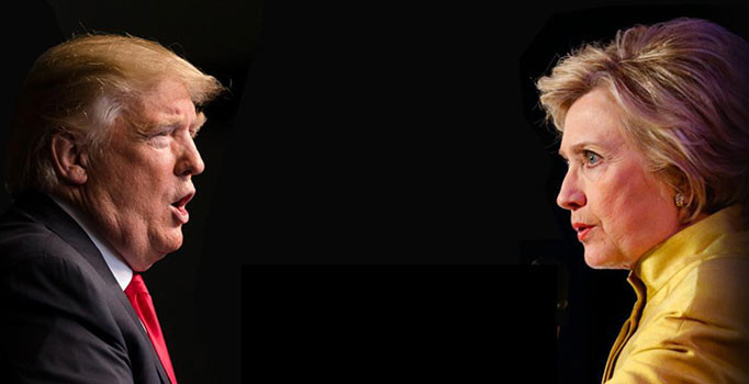 Hillary Clinton ve Donald Trump ilk defa karşı karşıya gelecekler