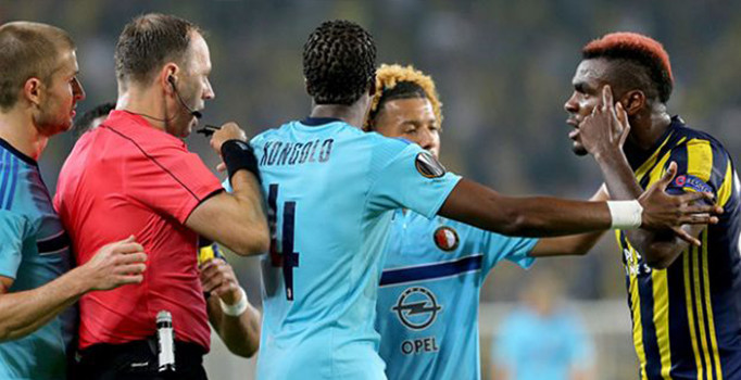Feyenoord'lu futbolcuların sert futbolu Fenerbahçeliler'i kızdırdı