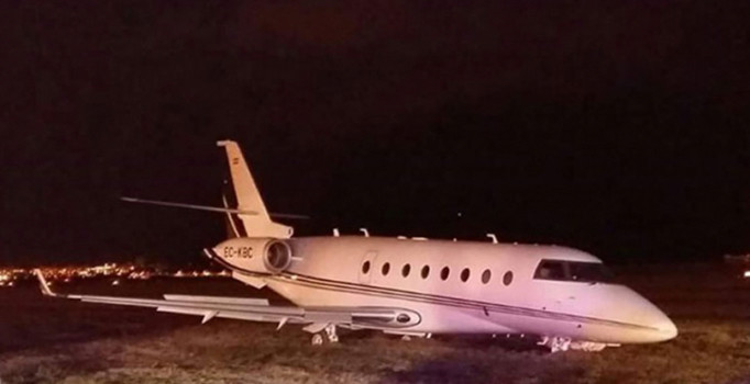 Christiano Ronaldo’nun özel uçağı pistten çıktı