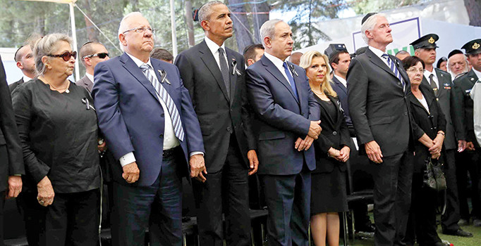 Batı dünyası Peres’in cenaze töreninde ‘tam tekmil’ hazır bulundu