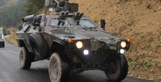 Giresun'un Çanakçı ilçesi Karabörk köyü kırsalında PKK ile çatışma