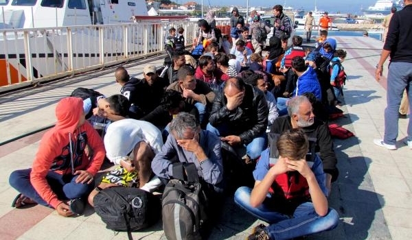 Çanakkale'de 41 yabancı uyruklu yakalandı