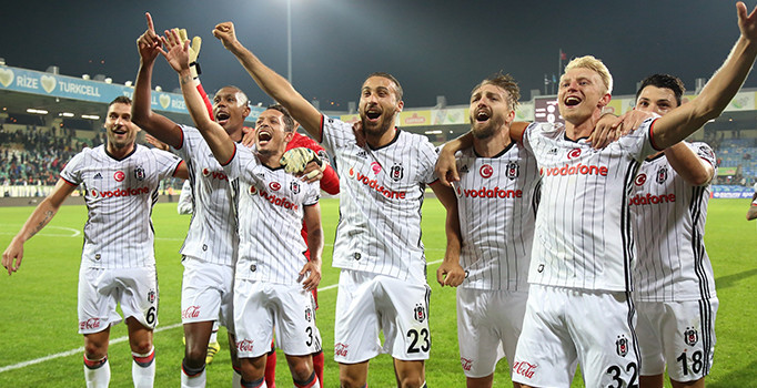 Kartal'ın +'sı Adriano | Rizespor 0-1 Beşiktaş