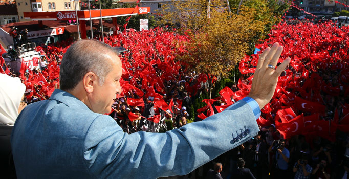 Cumhurbaşkanı Erdoğan: Onlar kaçacak biz kovalayacağız