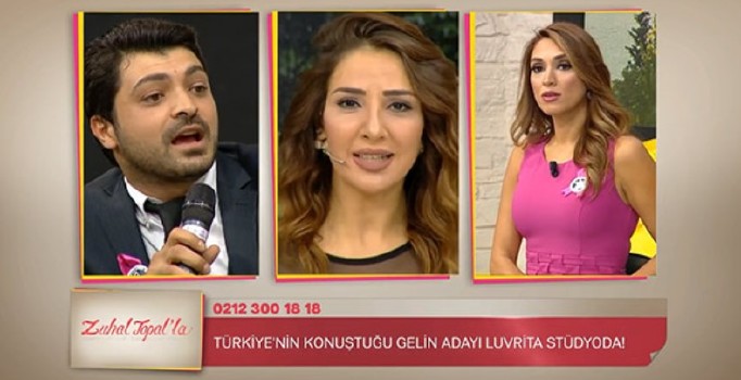 Gelin adayı Luvrita 'Zuhal Topal'la programıyla geri döndü