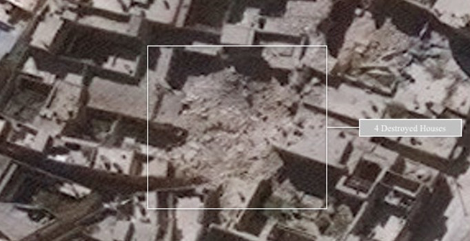 Halep'teki yıkımın fotoğrafları yayınlandı