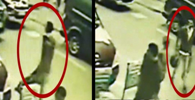 Yenibosna patlamasında kasklı saldırganın kaçış anı | VİDEO