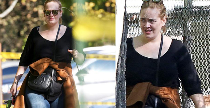 Ünlü şarkıcı Adele makyajsız haliyle görenleri şaşırttı | Magazin haberleri