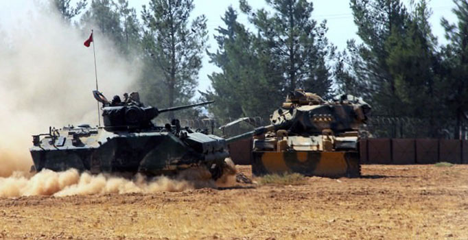 TSK: 102 DAEŞ hedefine 416 atış yapıldı | Son dakika haberleri