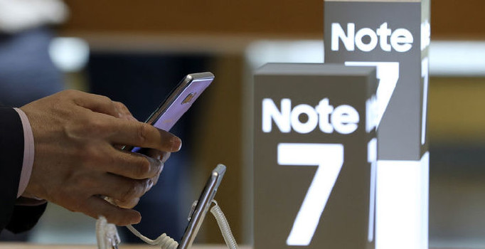 Samsung Galaxy Note 7'nin üretimi askıya alındı