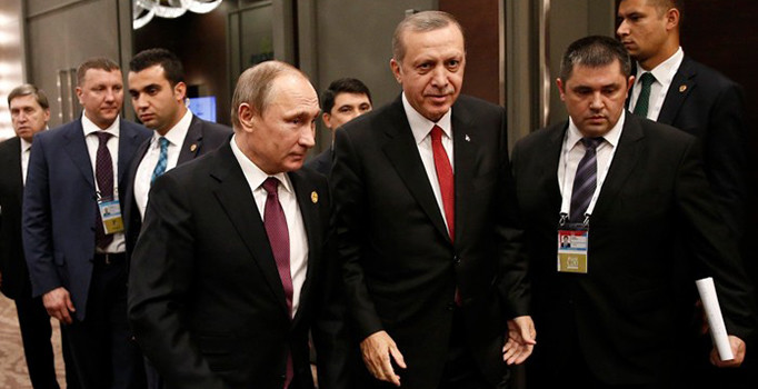 Erdoğan ile Putin salona birlikte geldi | Son dakika haberleri