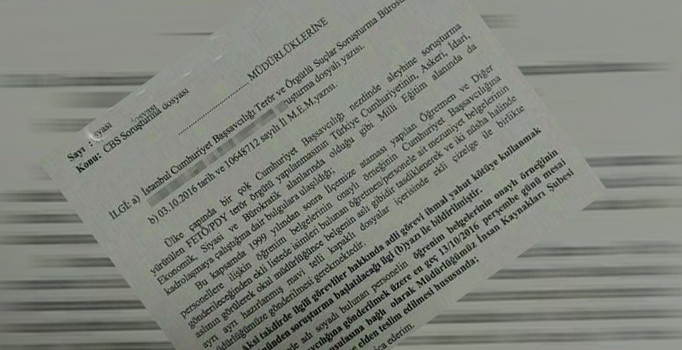 Savcılak 1999'dan sonra atanan öğretmenlerin diplomalarını istedi | Son dakika haberleri