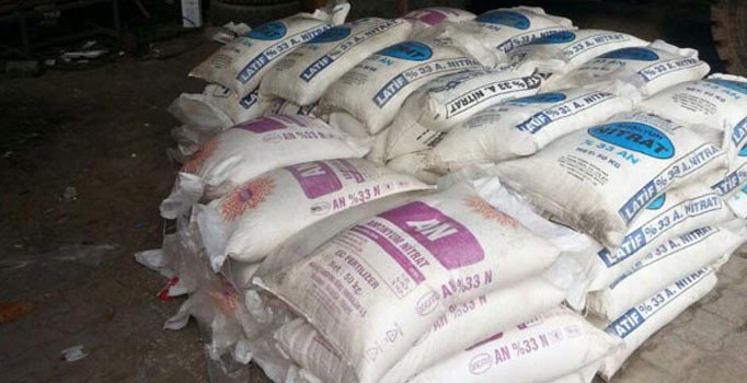 Diyarbakır'da patlayıcı yapımında kullanılan 20 ton amonyum nitrat ele geçirildi | Son dakika