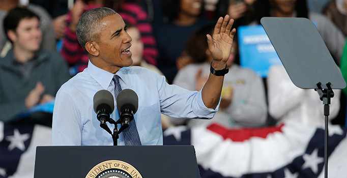 Obama'dan seçim mesajı: Trump markette bile çalışamaz