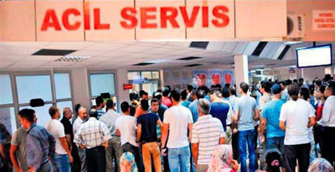 Grip mevsiminde acil servisler doldu taştı
