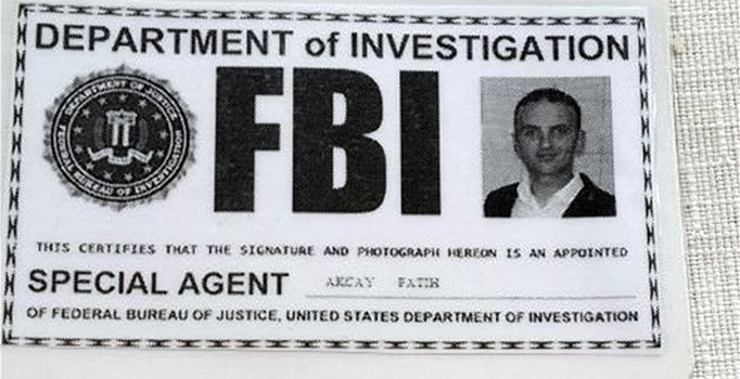 Sakarya'da sahte FBI kimliği ile yakalanan zanlı tutuklandı