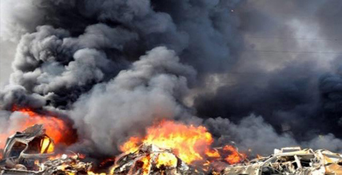 Irak'ın başkenti Bağdat'taki doğalgaz patlamasında çok sayıda kişi yaralandı