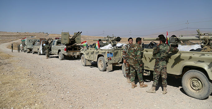 Terör örgütü DEAŞ İHA'lara yüklediği bombalarla Peşmerge'ye saldırdı