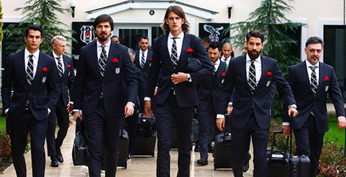 Napoli maçı için İtalya'ya hareket eden Beşiktaş'a muhteşem uğurlama