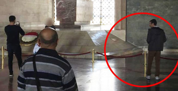 Ankara'da ölü ele geçirilen canlı bombanın Anıtkabir'deki keşif görüntüsü ortaya çıktı