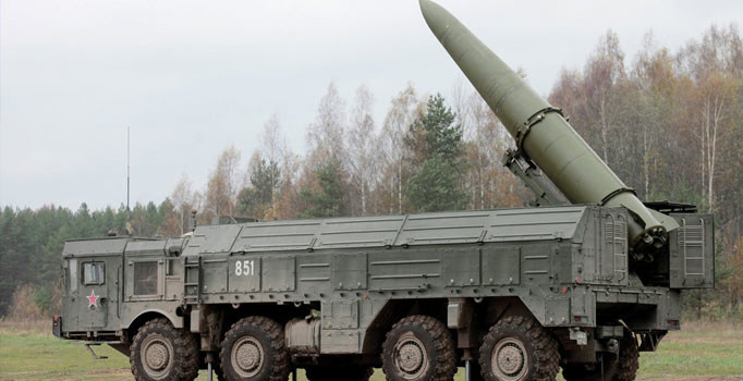 Rusya'dan 500 kilometre menzilli İskender-M füzeleriyle tatbikat