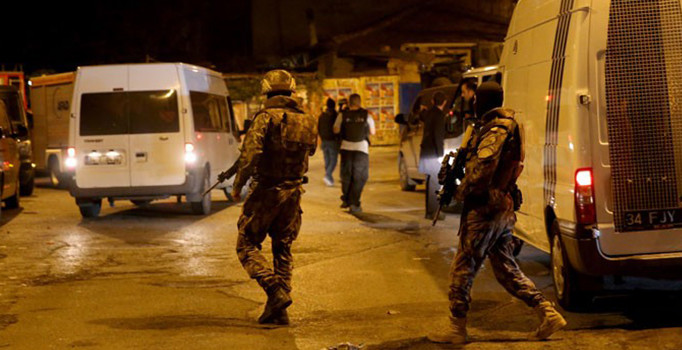 İstanbul Okmeydanı'nda terör operasyonu