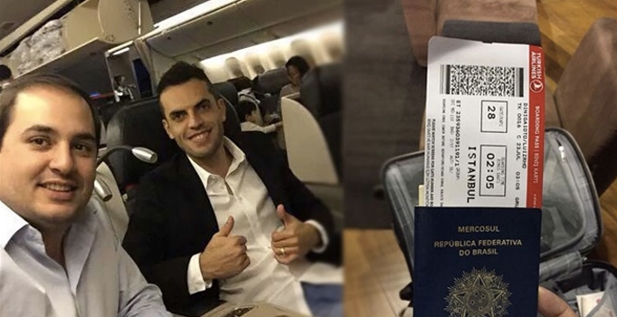 Rhodolfo Beşiktaş için yola çıktı