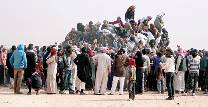 IŞiD yeni cephe açarak ablukayı kırmak istiyor