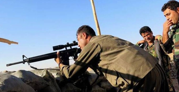 PKK ve Peşmerge, Kerkük'te böyle poz vermiş!