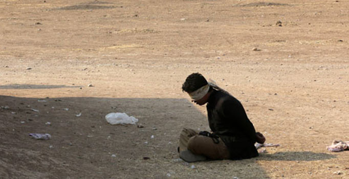 Musul'da DAEŞ militanlarının yakalanma anı