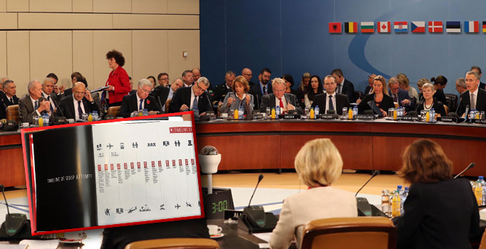 Bakan Işık Brüksel'de FETÖ kitabı dağıttı