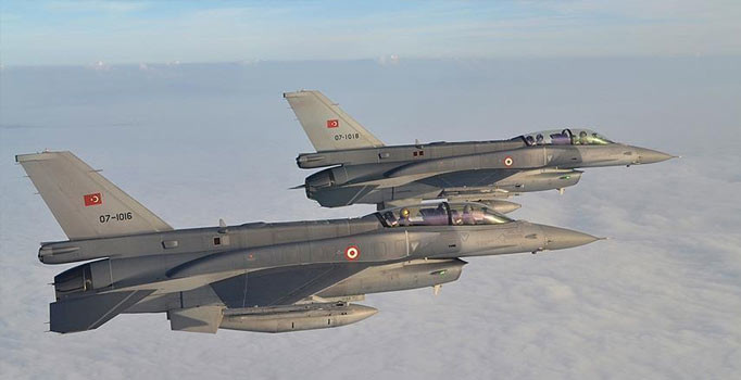 Fırat Kalkanı Harekatı'nda DAEŞ ile PKK/PYD hedefleri vuruldu