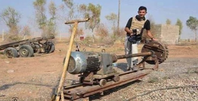 DEAŞ'ın tünellerini nasıl kazıdığı ortaya çıktı