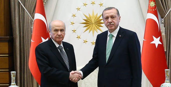 Cumhurbaşkanı Erdoğan ile Bahçeli bir araya geldi | Son dakika haberleri