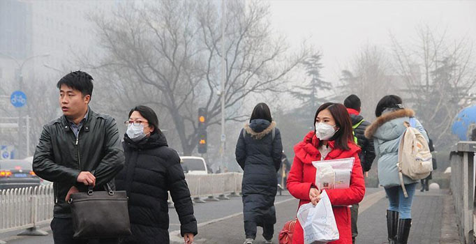 Çin'de hava kirliliği son derece tehlikeli düzeye çıktı