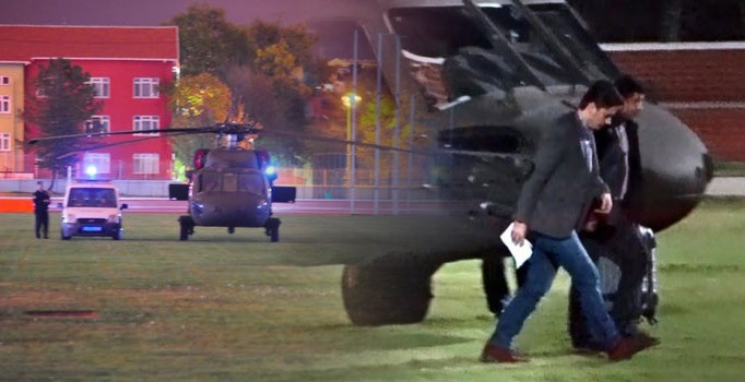 HDP Eşbaşkanı Selahattin Demirtaş helikopterle Edirne F Tipi Cezaevi’ne götürüldü