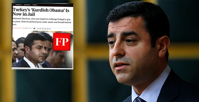 Erdoğan'ın 'gülüyorum' dediği haberi Foreign Policy "Kürt Obama" başlığı ile yaptı