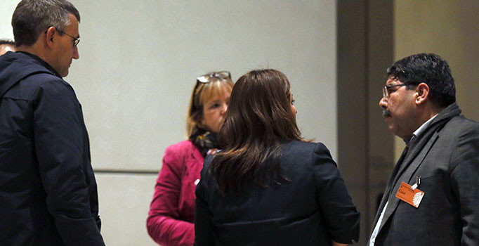 PYD/PKK elebaşısı Salih Müslim Almanya Federal Meclisi'nde vekillerle görüştü