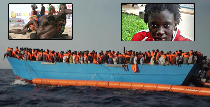 Gambiyalı milli kaleci Jawara'nın ardından güreşçi Mbengu da Akdeniz'de boğuldu