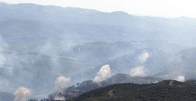 Esed rejimi Türkmendağı ve İdlib kırsalını vuruyor