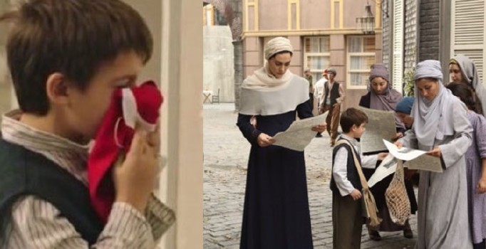 'Vatanım Sensin'in minik oyuncusu sosyal medyayı salladı